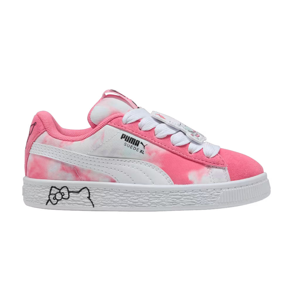 Hello Kitty x Puma Suede XL Little Kid Hello Kitty and Friends Tie Dye