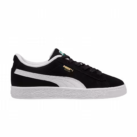 Puma Suede Classic Little Kid 'Black White'