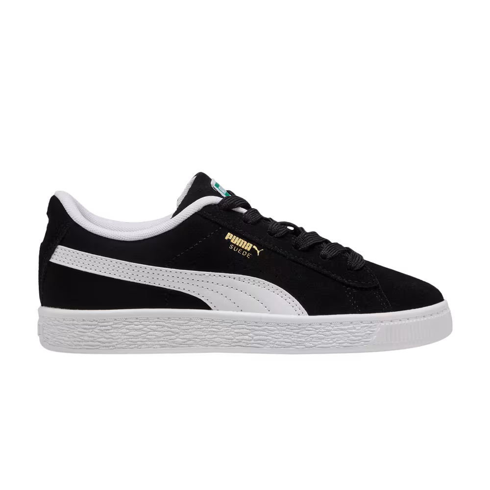 Puma Suede Classic Little Kid Black White
