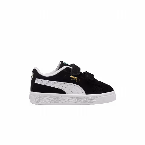 Puma Suede Classic Velcro Toddler 'Black White'