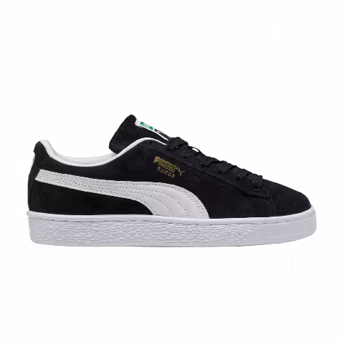 Puma Suede Classic Big Kid 'Black White'