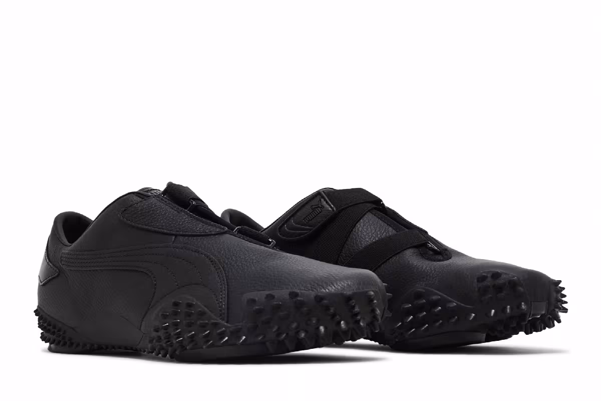 Puma Mostro Leather Triple Black, view 9