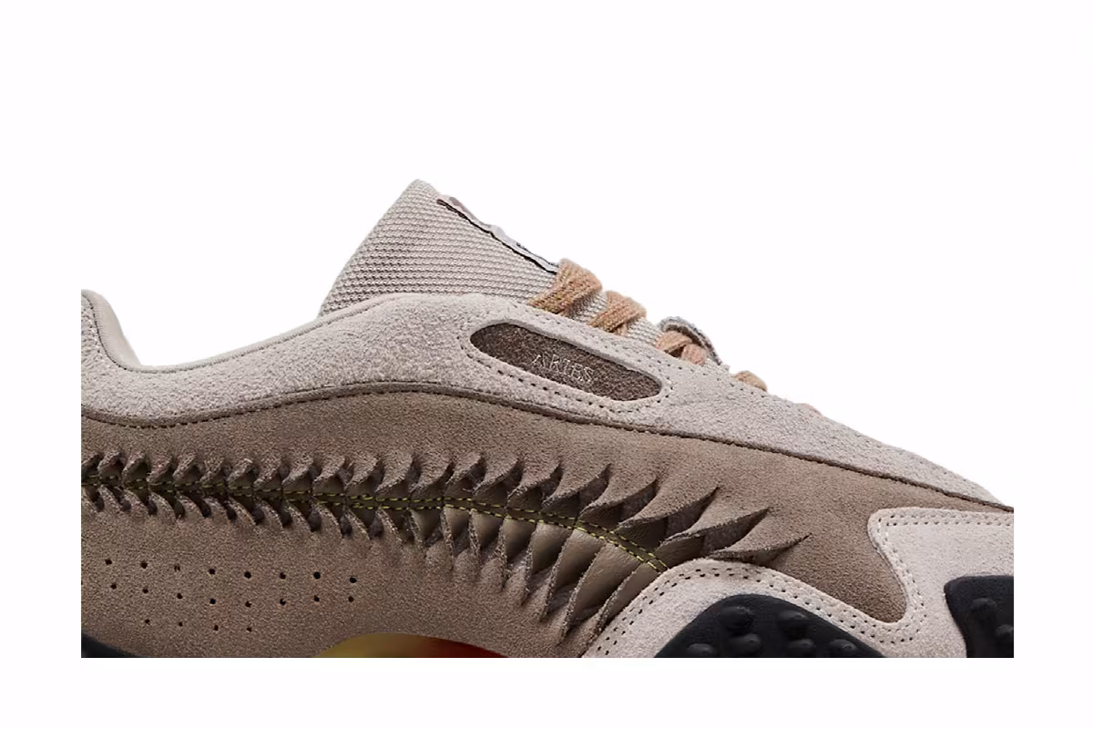 Aries x Puma Mostro Ecru Mouse Grey, view 3