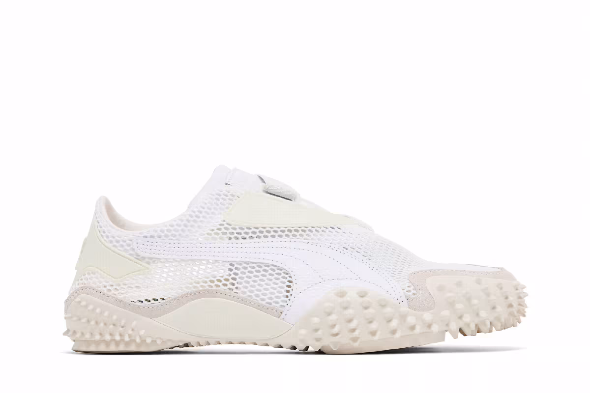 Puma Mostro Mesh White Vapor Grey, view 2