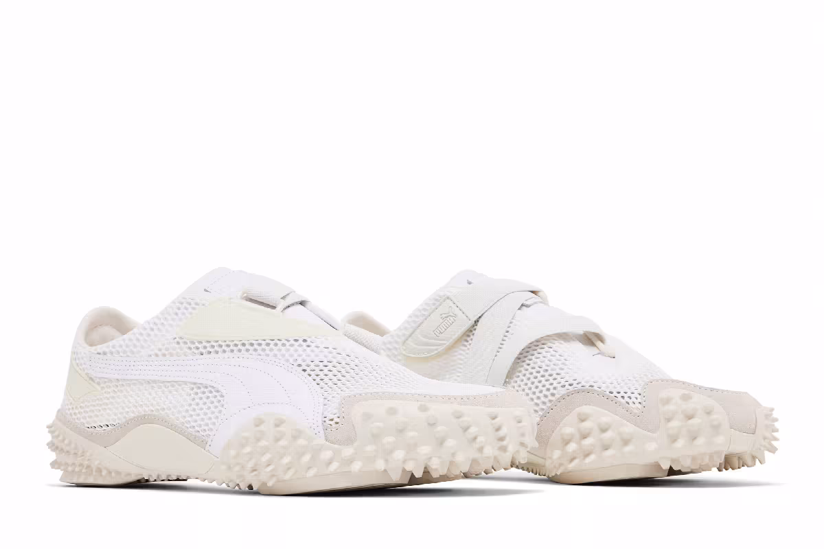 Puma Mostro Mesh White Vapor Grey, view 9