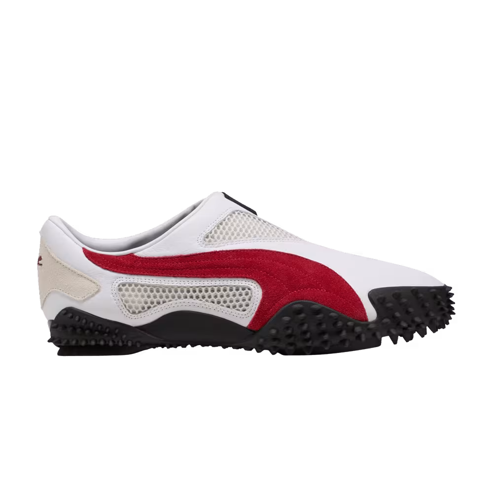 Puma Ur Mostro White Dark Crimson