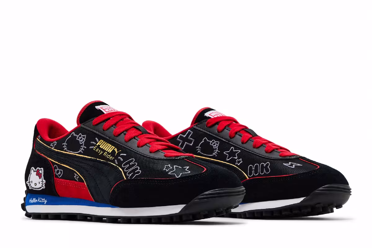 Hello Kitty x Puma Women's Easy Rider Goth, view 9