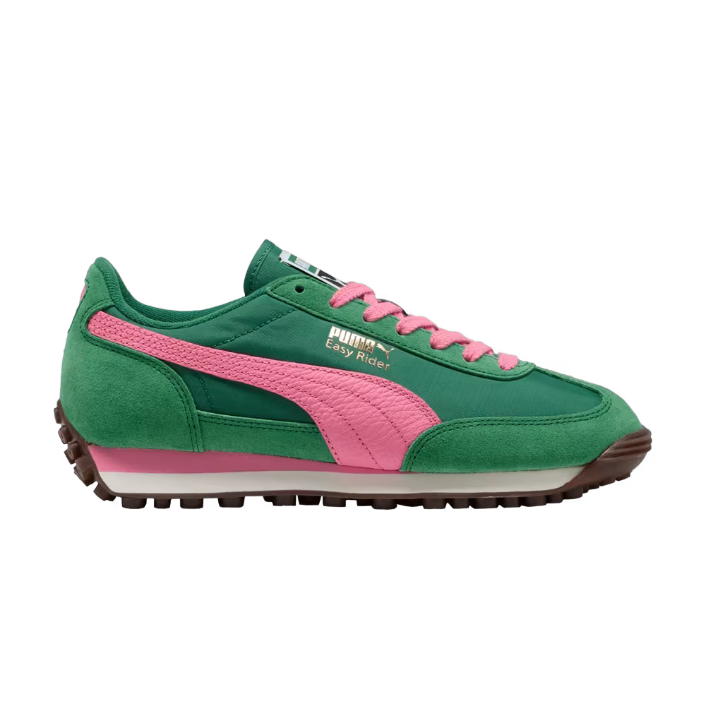 Puma Easy Rider Vintage Archive Green Poised Pink