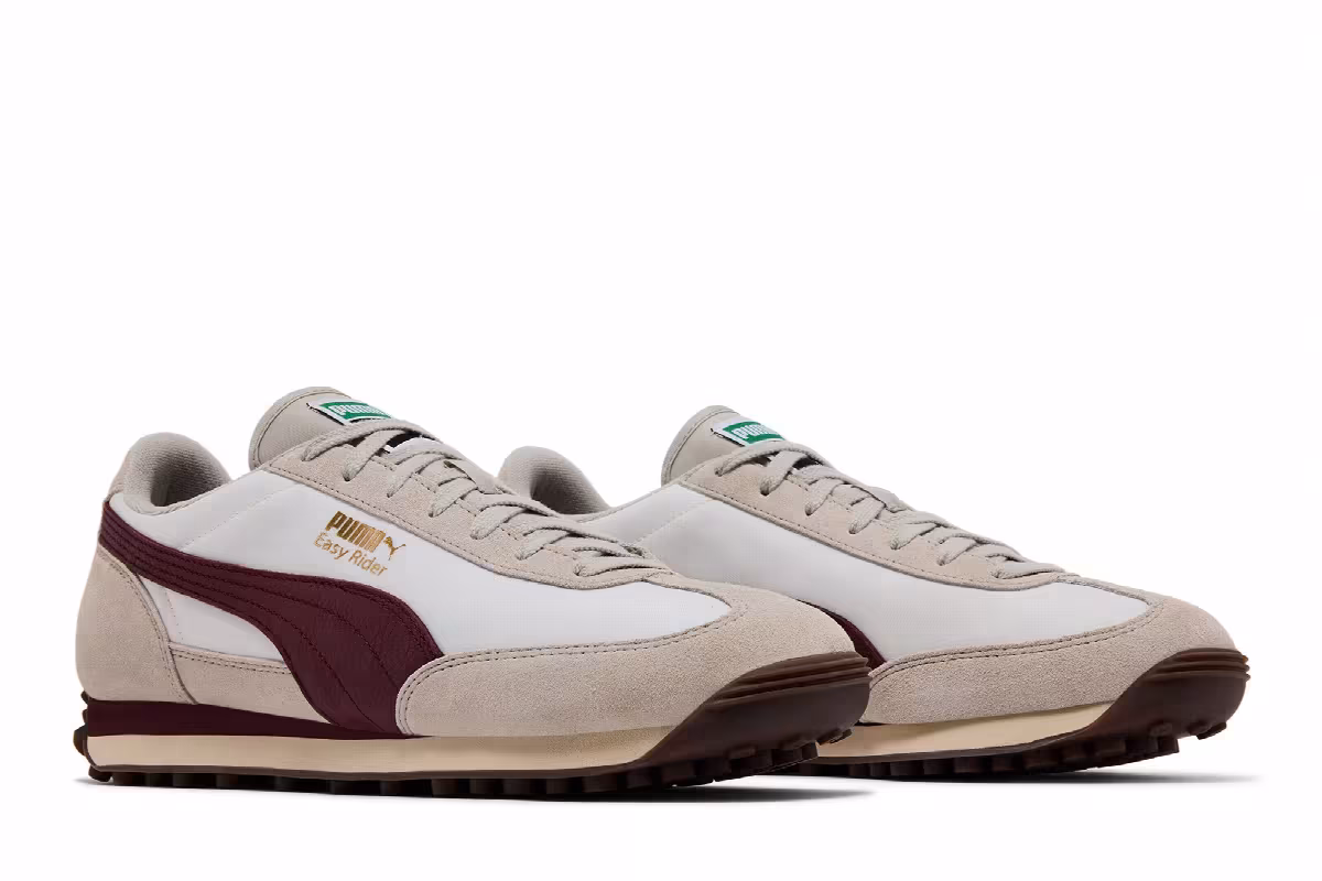 Puma Easy Rider Vintage Warm White Ruby Shimmer, view 9