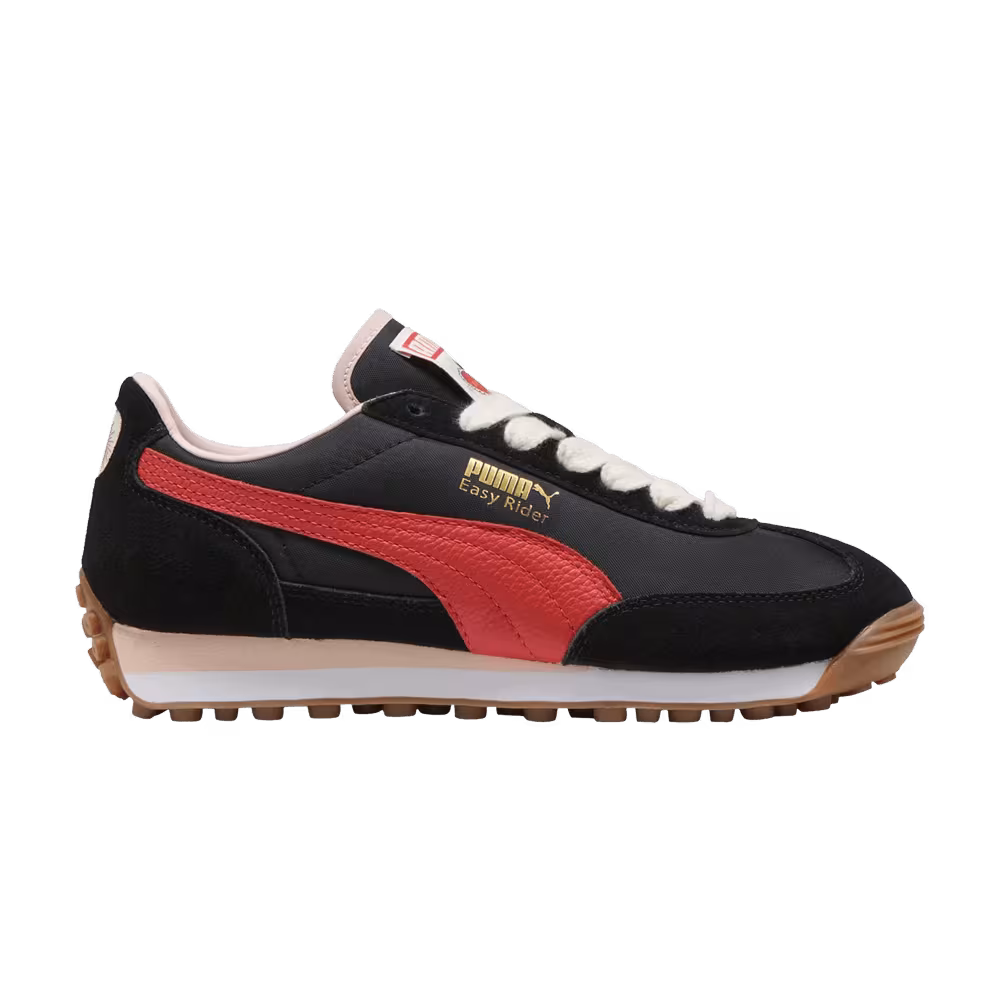 Puma Women's Easy Rider Lovers Pack - Black Red Fire