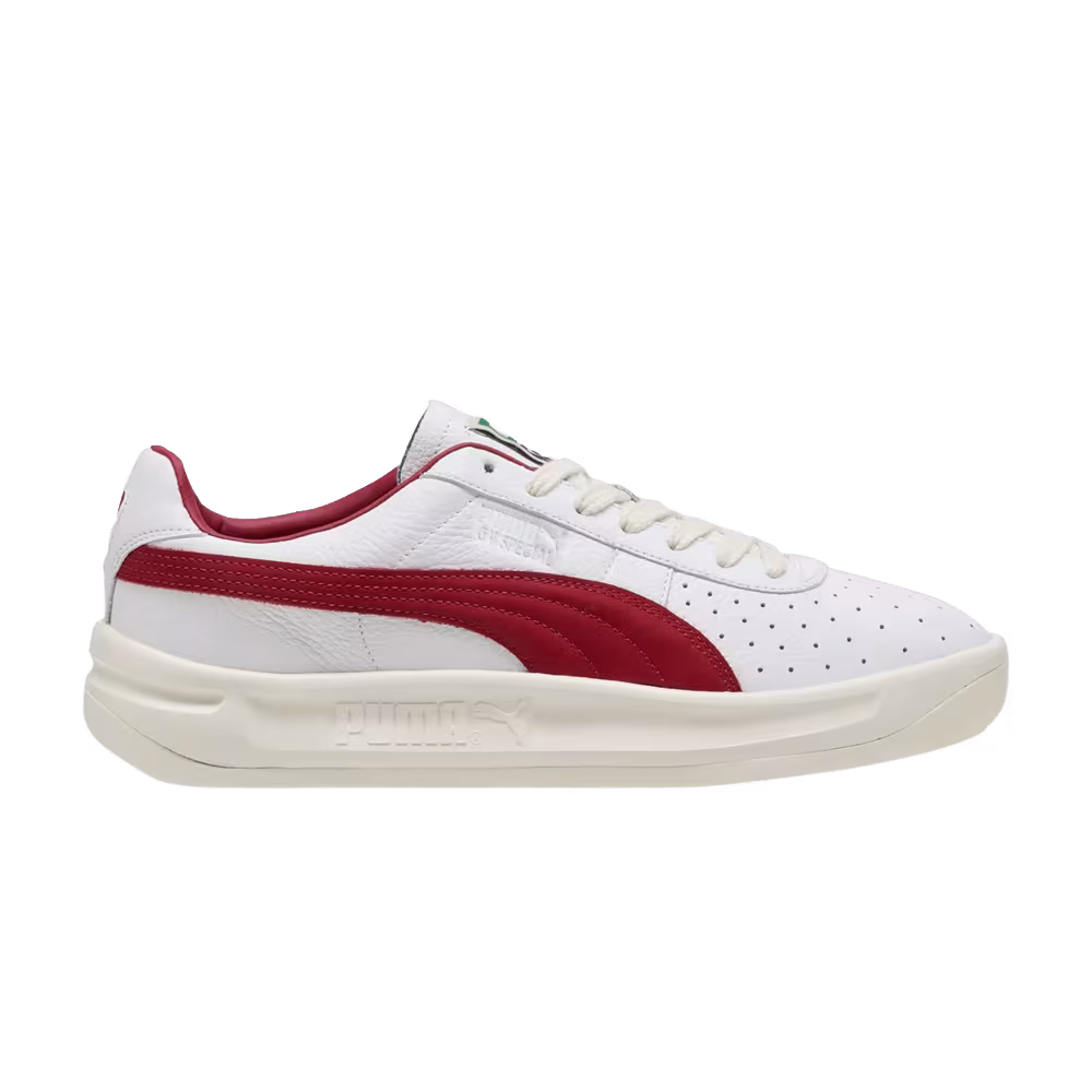Puma GV Special Base White Dark Crimson