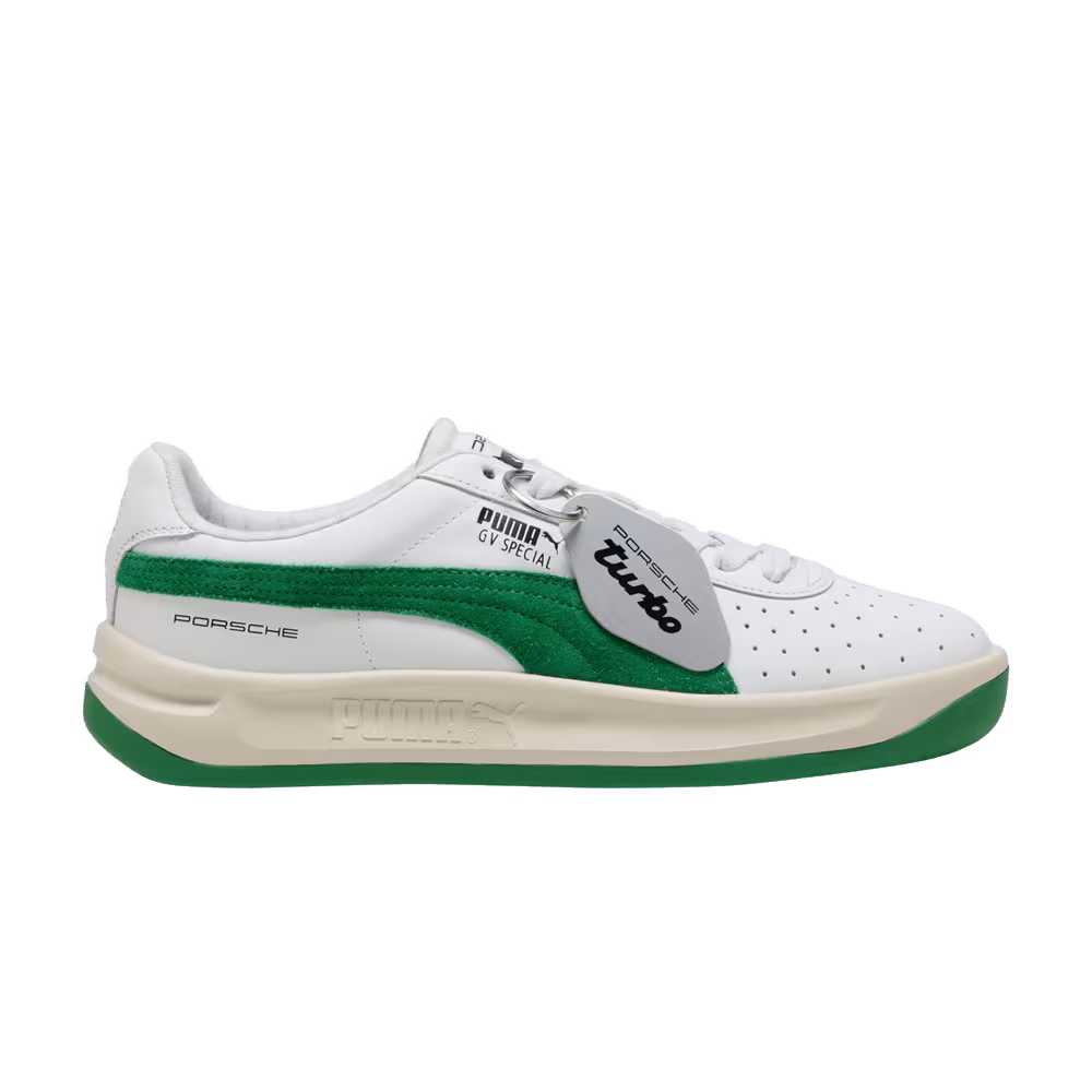 Porsche Legacy x Puma GV Special Pinstripe Hero Pack - White Archive Green