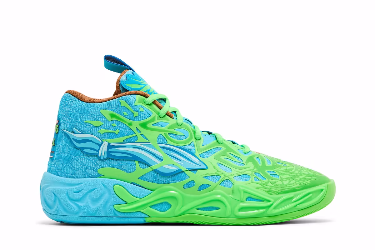 Teenage Mutant Ninja Turtles x Puma MB.04 Leonardo & Michelangelo, view 2