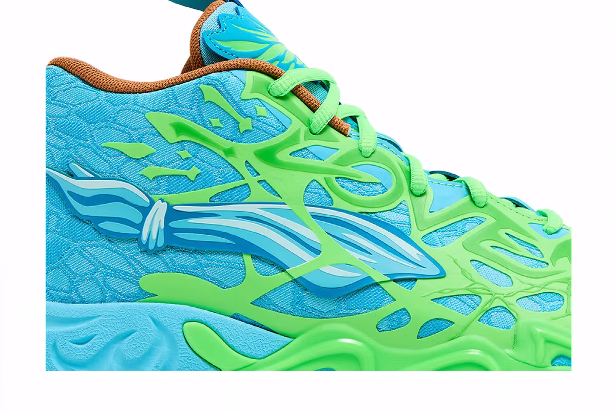 Teenage Mutant Ninja Turtles x Puma MB.04 Leonardo & Michelangelo, view 3