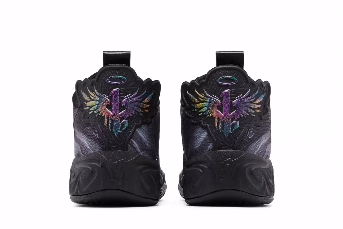 Puma MB.04 Lo Team Black Dark Amethyst, view 7