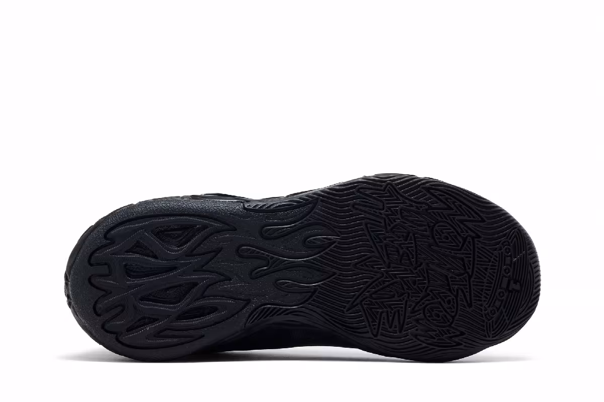 Puma MB.04 Lo Team Big Kid Black Dark Amethyst, view 5