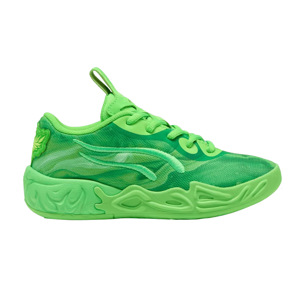 Puma MB.04 Lo Team Little Kid Green Glare