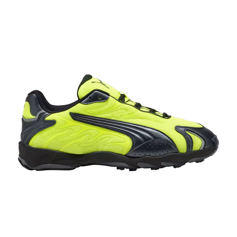 Puma Inhale Metallic - Yellow Alert Black