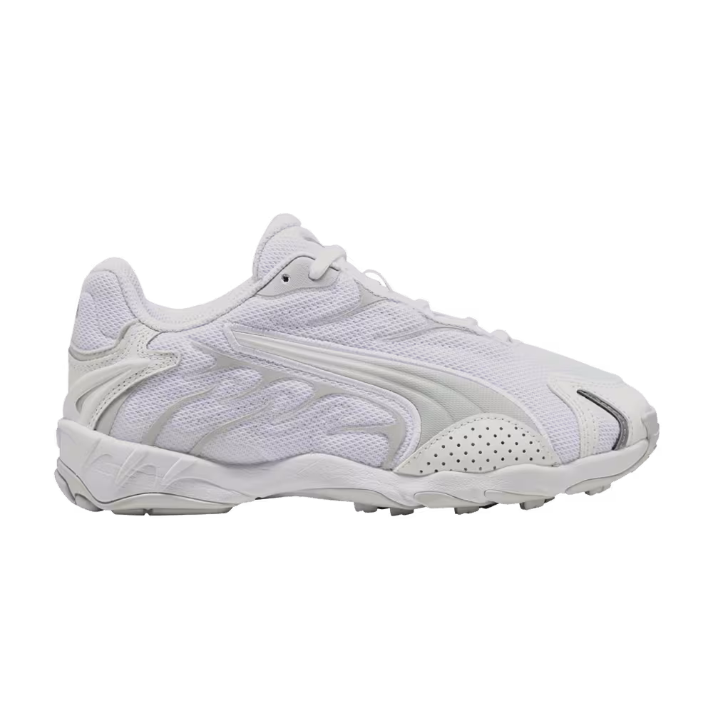 Puma Inhale Core Big Kid White Feather Grey