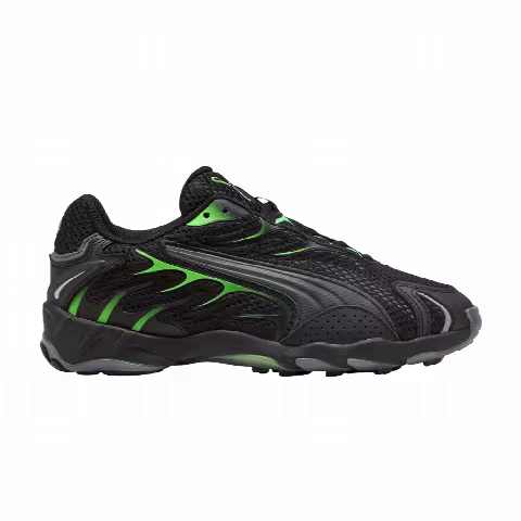 Puma Inhale Big Kid 'Black Green Glare'