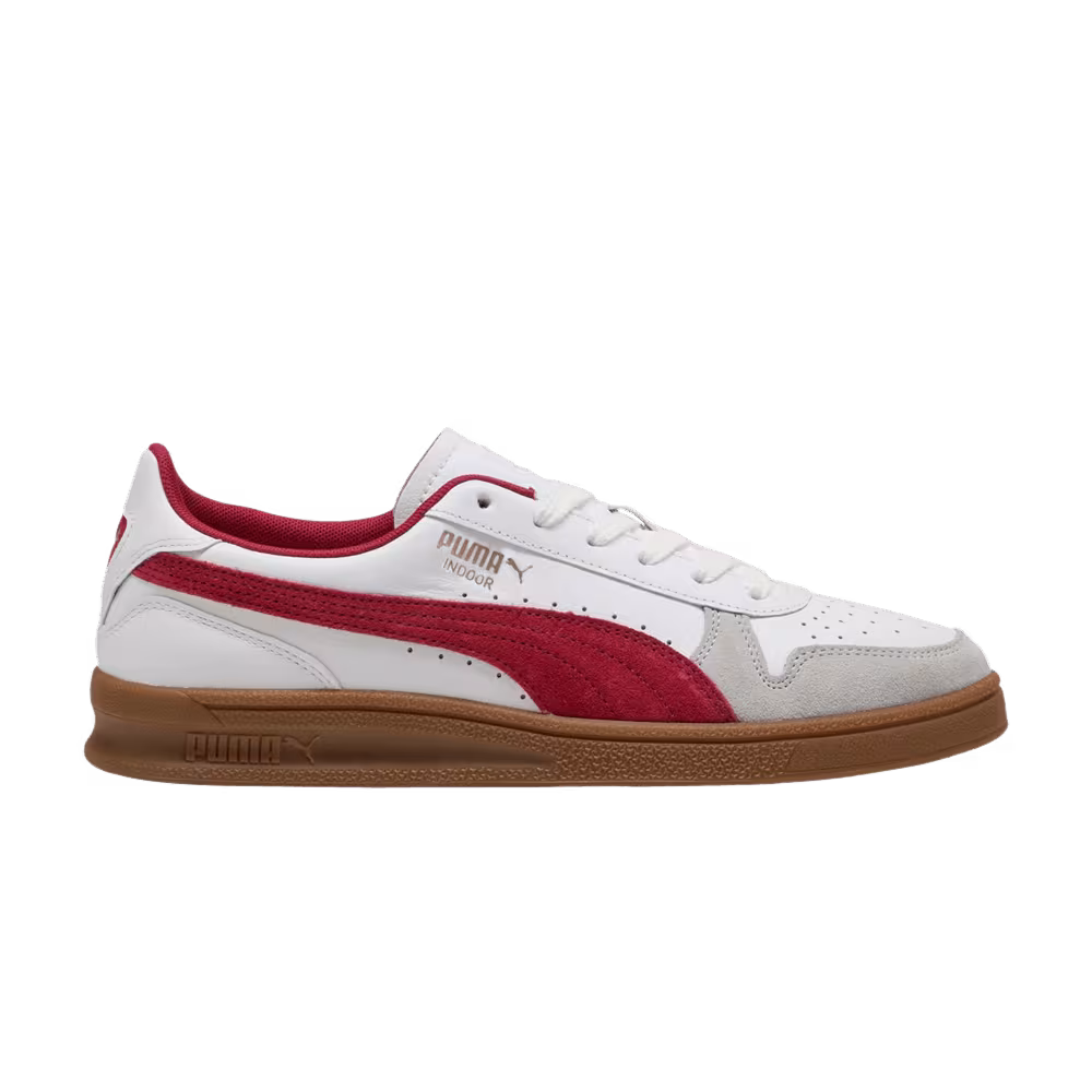 Puma Indoor OG White Dark Crimson Gum