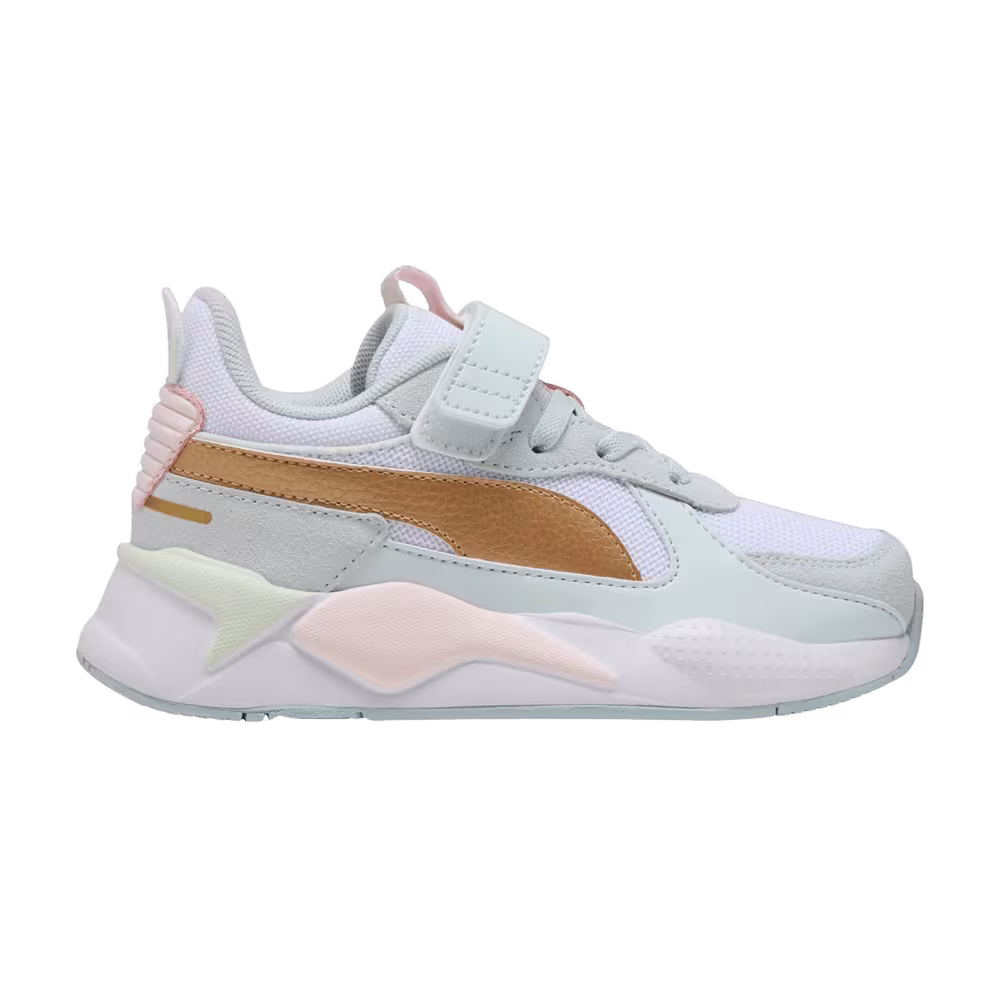 Puma RS-X Metallic AC+ Little Kid White Sea Glass
