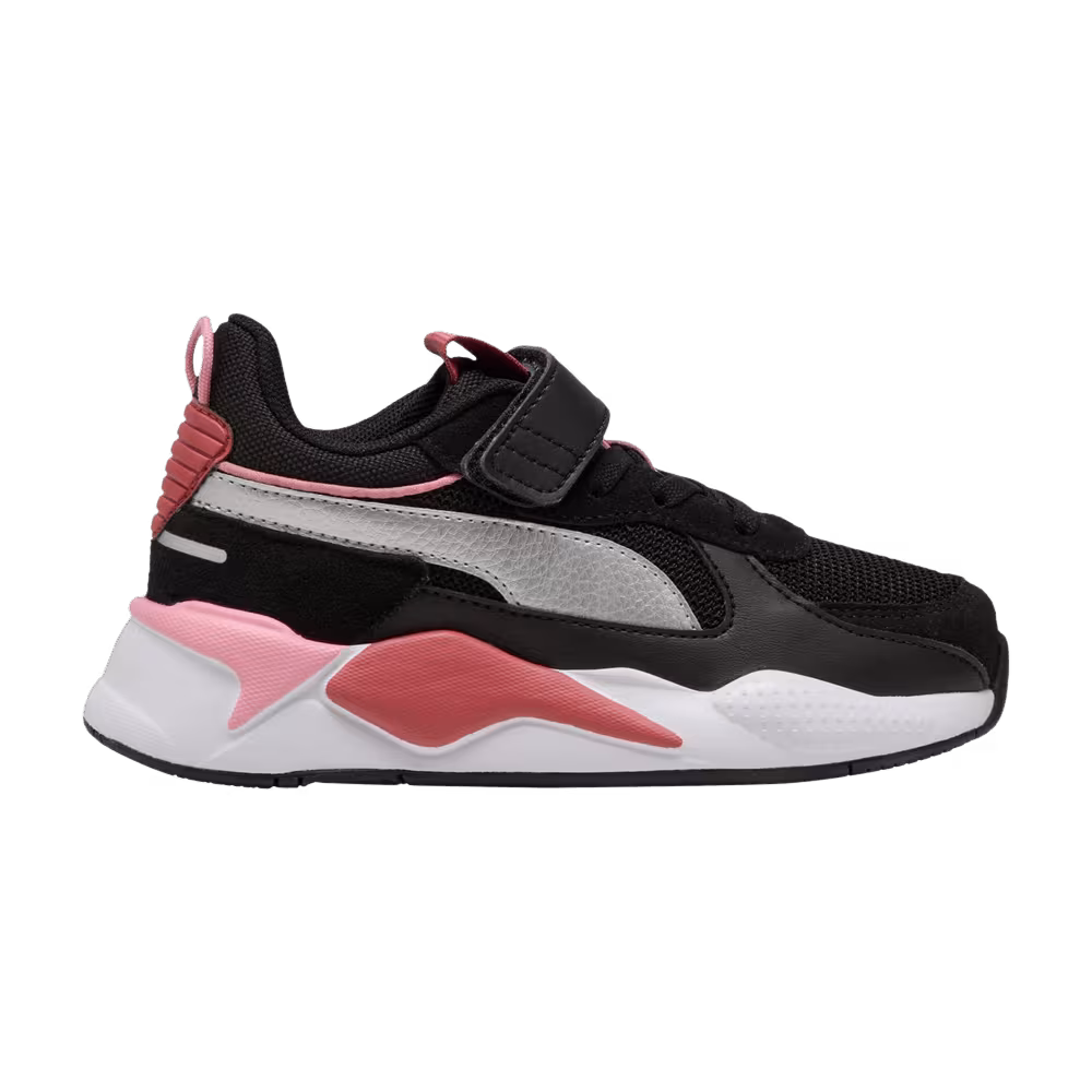 Puma RS-X Metallic AC+ Little Kid Black Exotic Red
