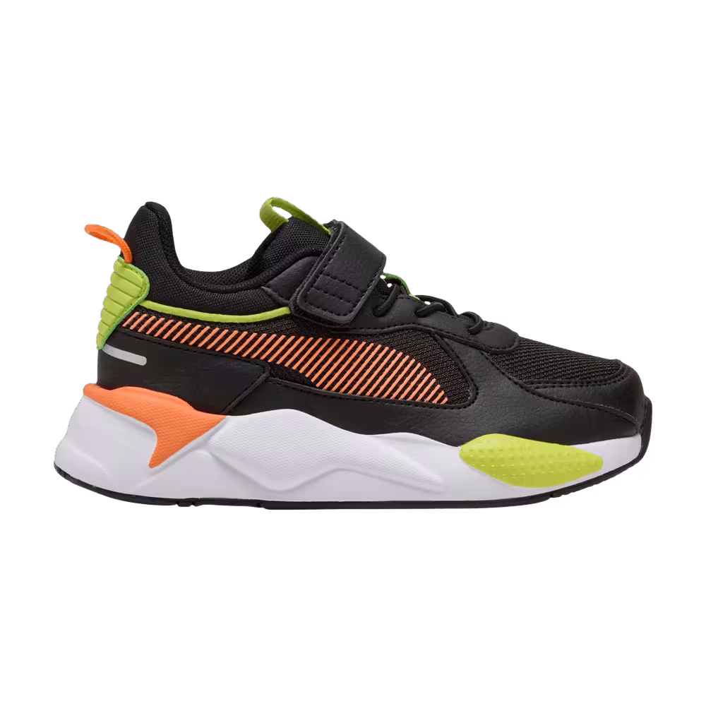 Puma RS-X Little Kid Black Orange Glo