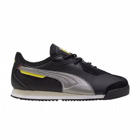 Scuderia Ferrari x Puma Roma Suede 'Black Aged Silver'