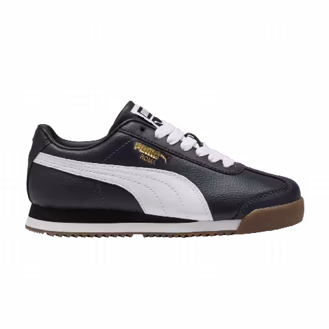 Puma Roma 24 Standard Big Kid 'Navy White'