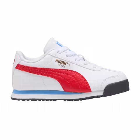 Puma Roma 24 Standard Little Kid 'White Red Blue'