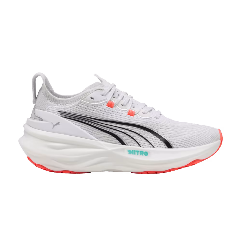 Puma Women's ForeverRun Nitro 2 White Aquatic