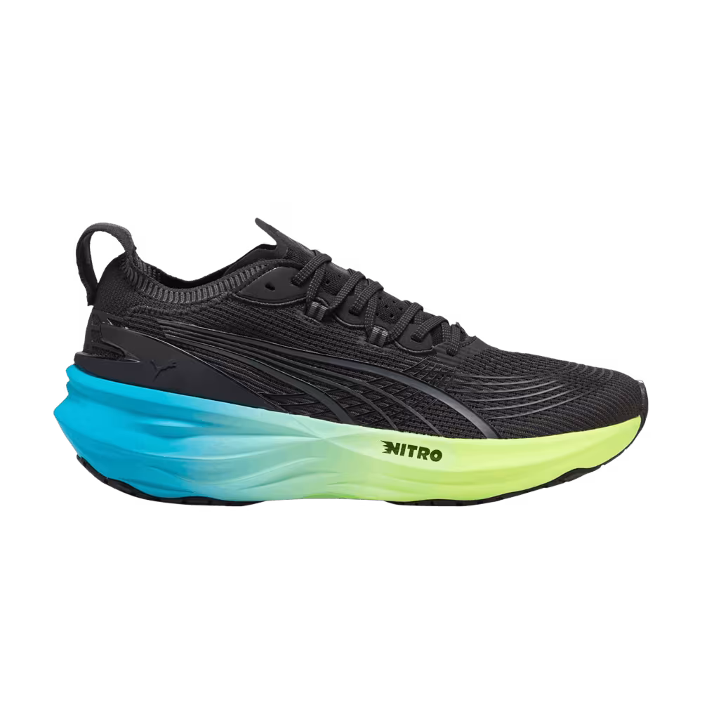 Puma ForeverRun Nitro 2 Black Fizzy Light Speed Blue