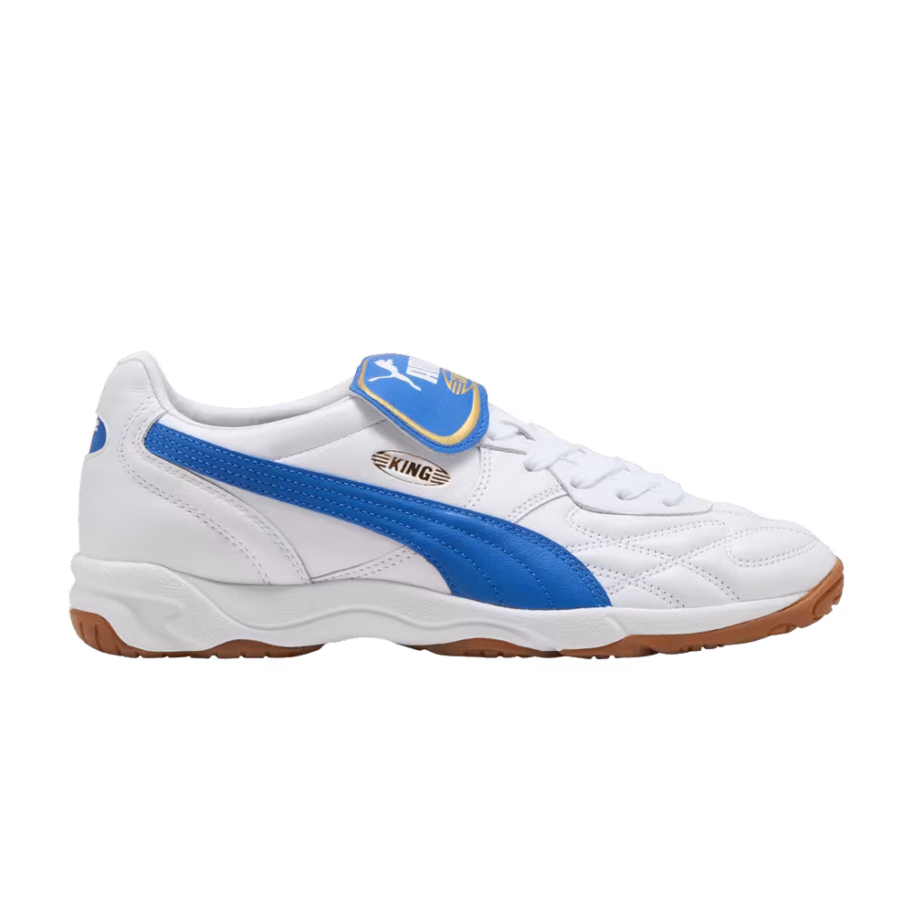 Puma King Indoor White Mountain Blue