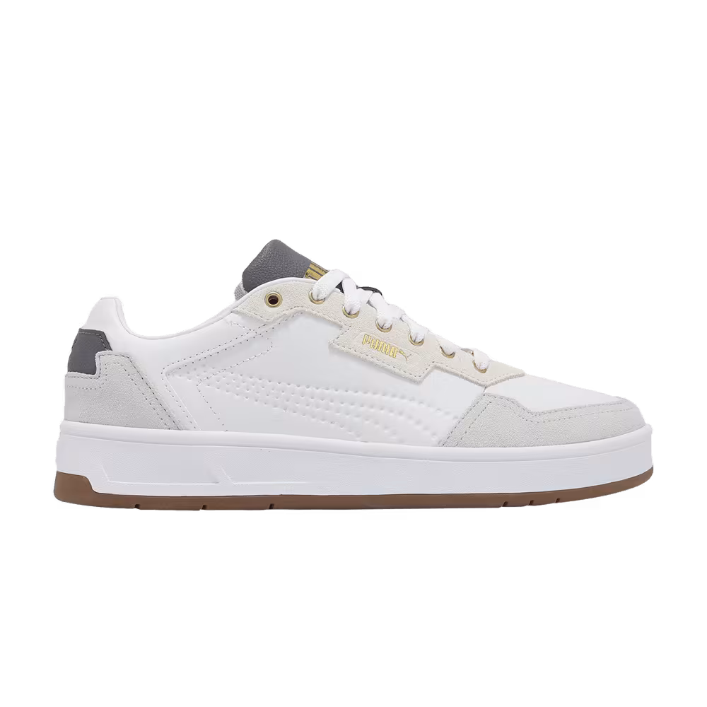 Puma Court Classic Lux SD White Gold