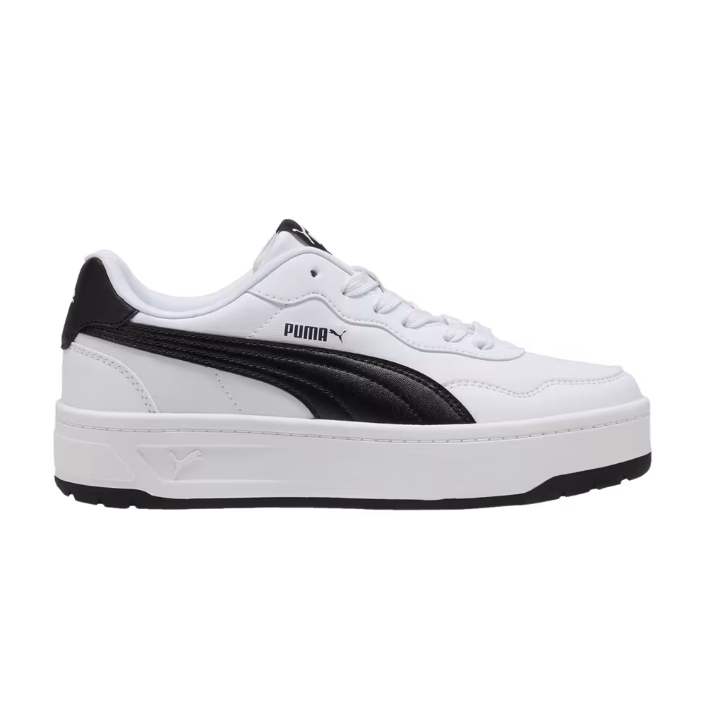 Puma Women's Court Lally Skye White Black
