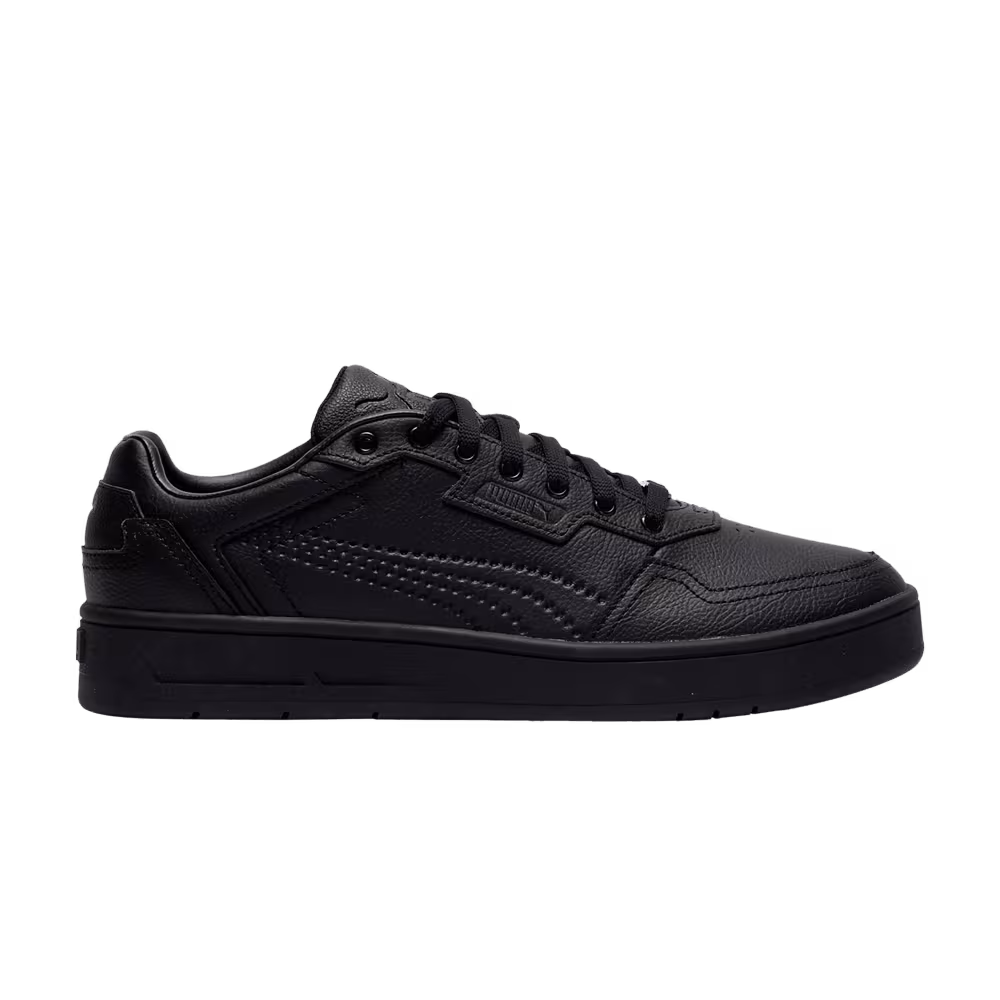 Puma Court Classic Lux Black White