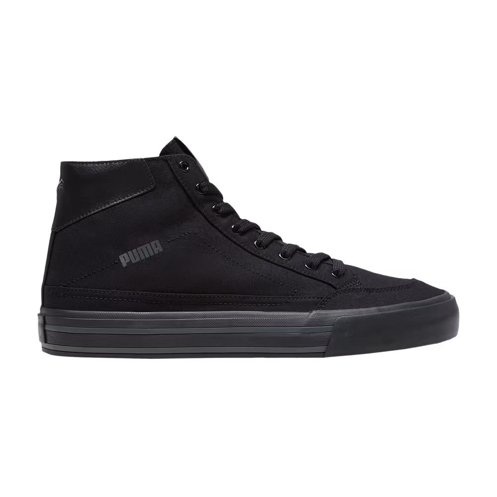 Puma Court Classic Vulc Mid Black Shadow Grey