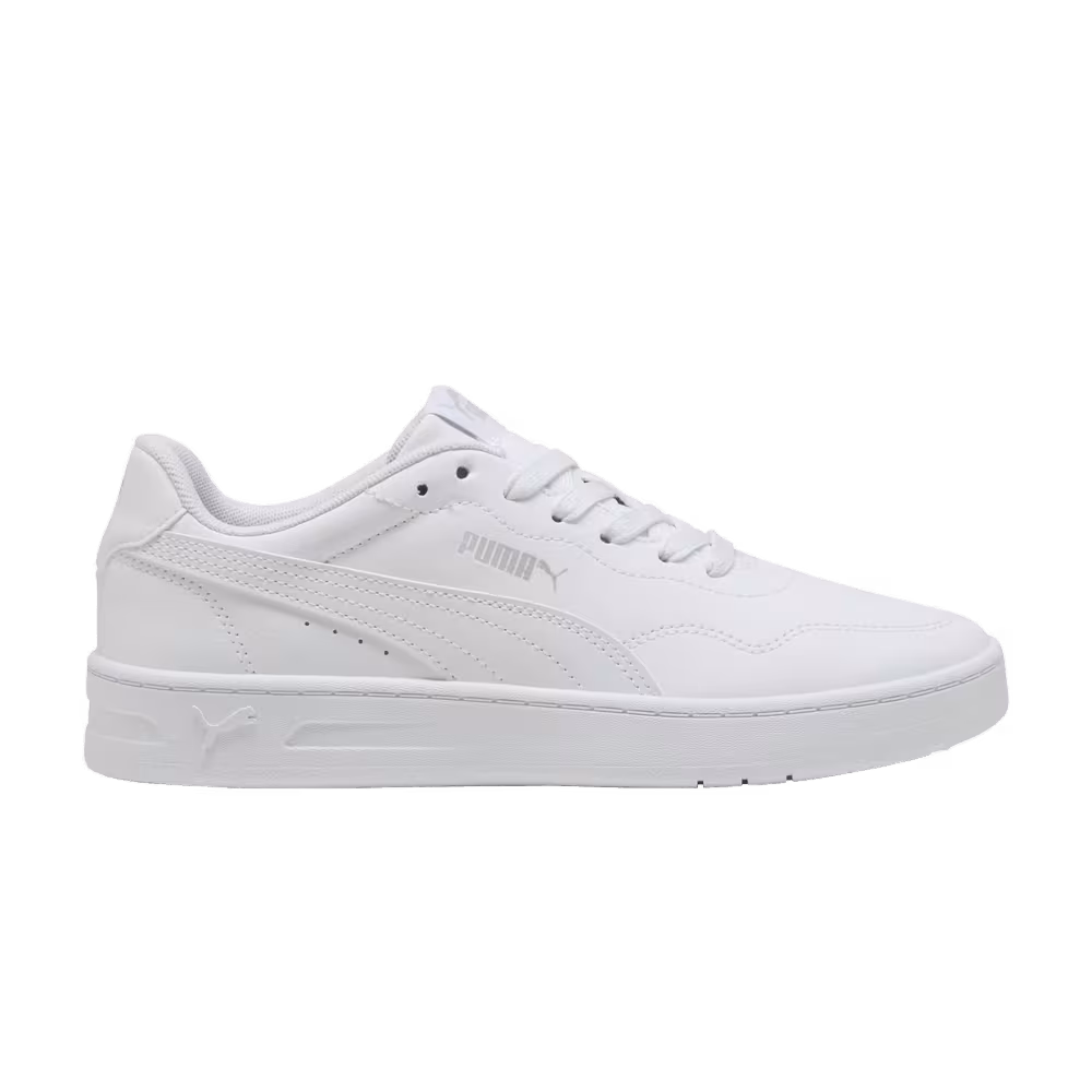 Puma Women's Court Lally White Cool Light Grey
