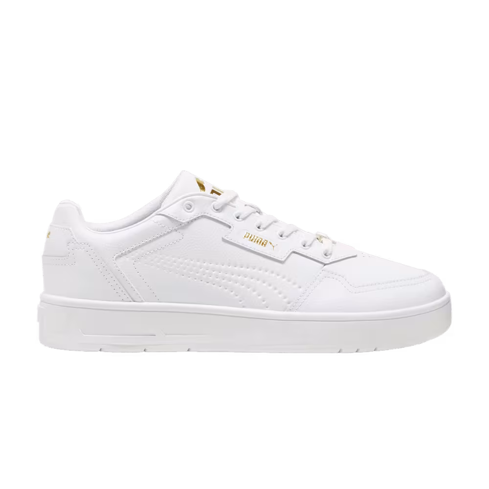 Puma Court Classic Lux White Gold