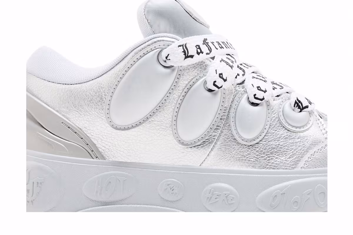 Puma LaFrancé Written in Chrome Pack - Silver Mist, view 3