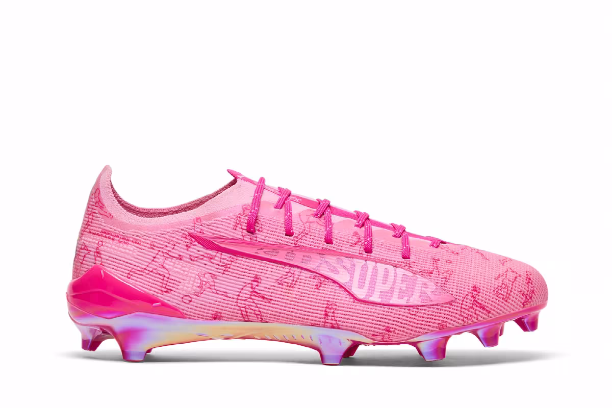 KidSuper Studios x Puma Ultra 5 Ultimate FG World Cup Pack, view 2