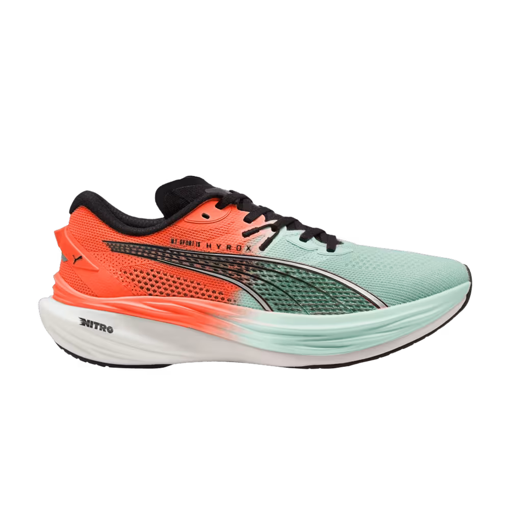 HYROX x Puma Deviate Nitro 3 Glowing Red Mint Melt
