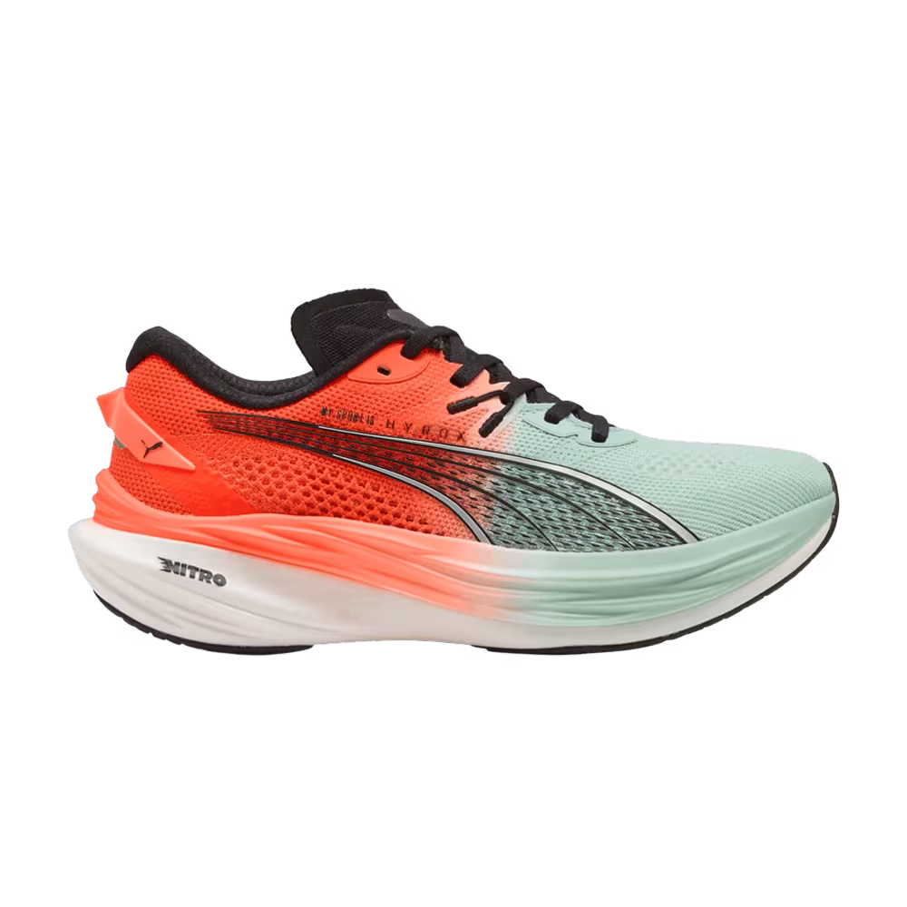 HYROX x Puma Women's Deviate Nitro 3 Glowing Red Mint Melt