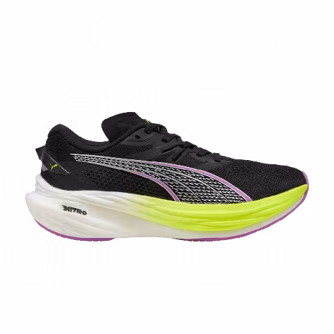 Puma Wmns Deviate Nitro 3 'Black Yellow Alert Magenta'