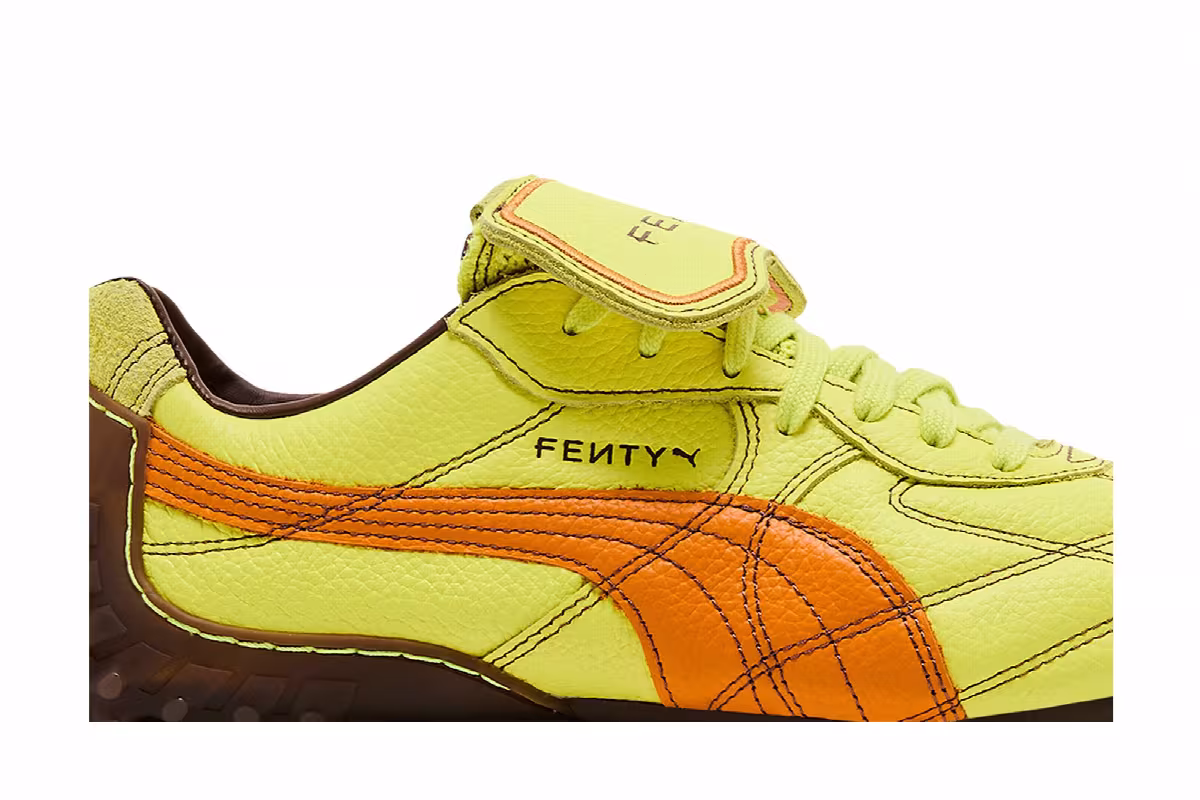 Fenty x Puma Women's Avanti LS Stitched Lime Sheen, view 3