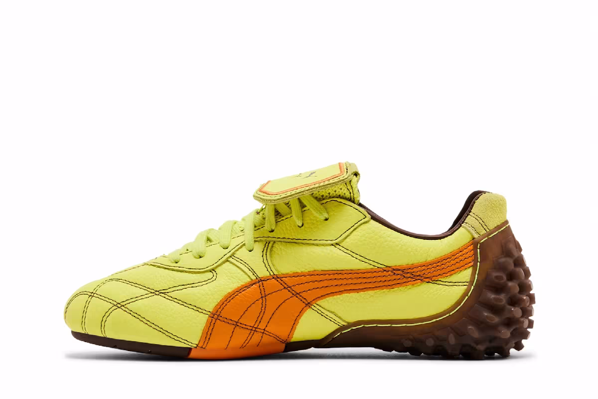 Fenty x Puma Women's Avanti LS Stitched Lime Sheen, view 4