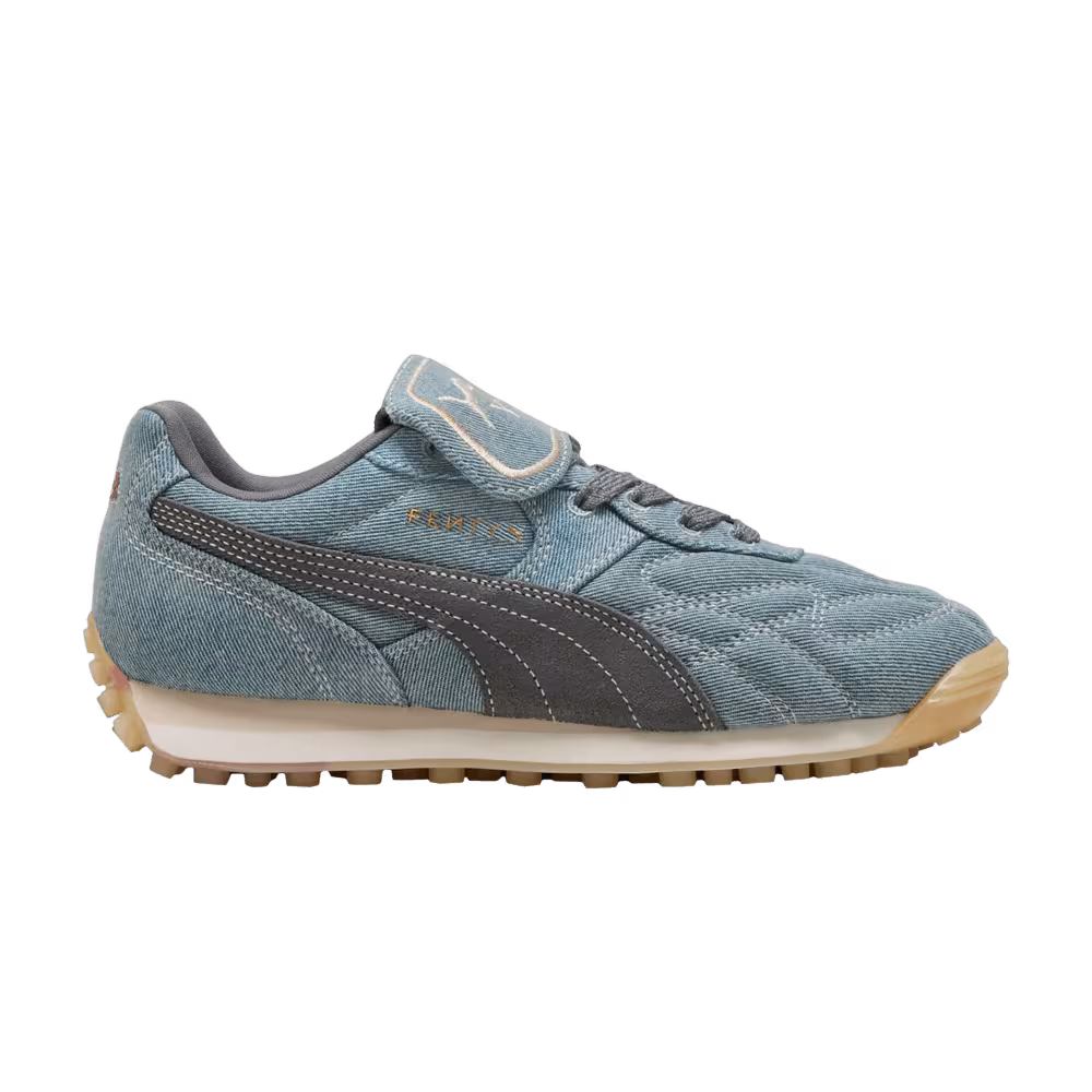 The Smurfs x Fenty x Puma Women's Avanti LS Stitched Slate Sky Denim
