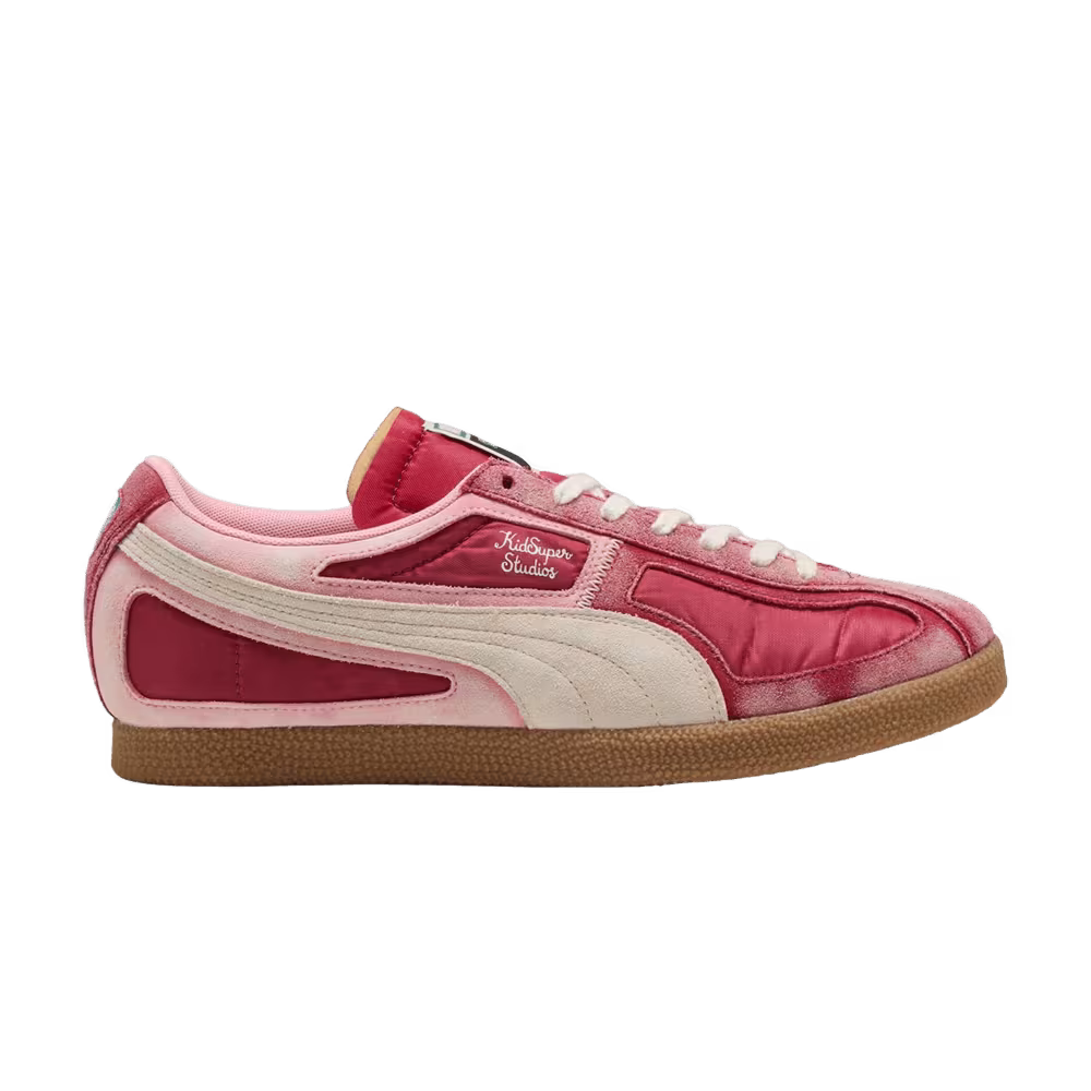 KidSuper Studios x Puma Brasil Panels Dark Crimson Alpine Snow