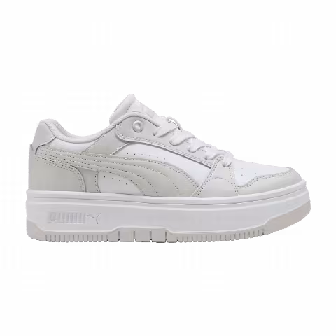 Puma Wmns Rebound Femme Low 'White Feather Grey'